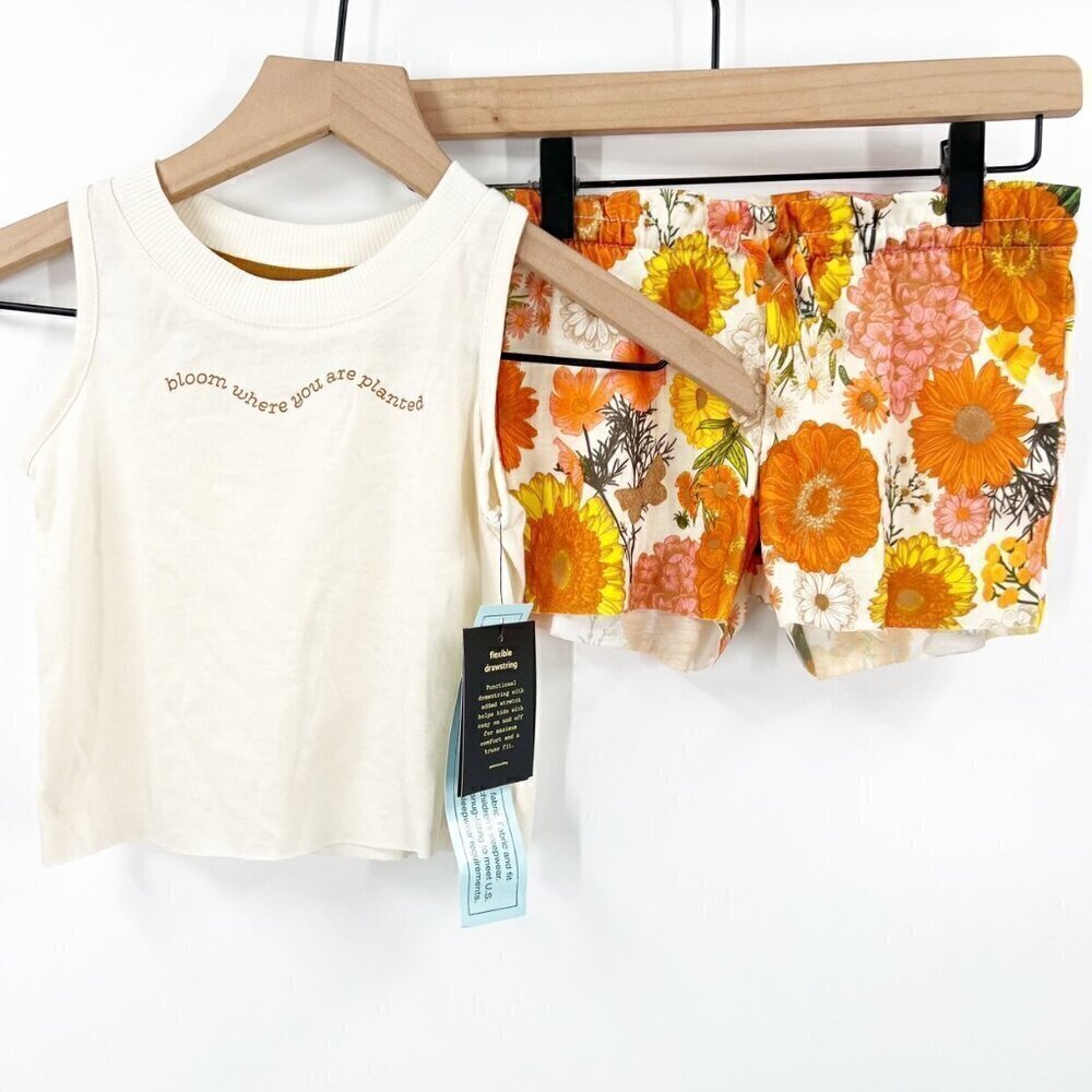 Art Class Floral Pajama Set